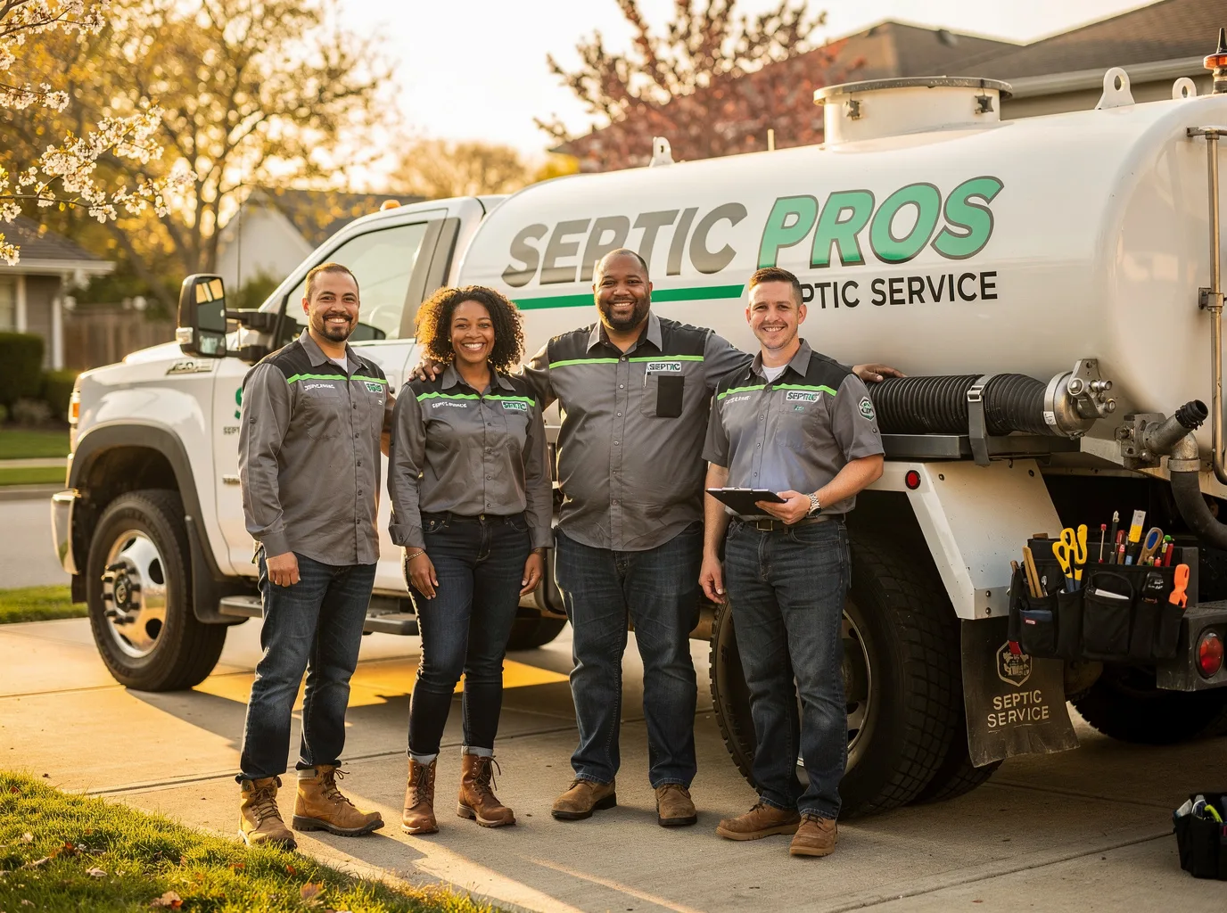 Septic Tank Pumping company in Hye, TX
